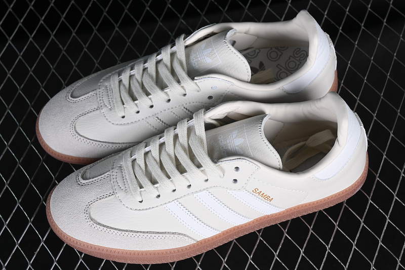 Samba Vegan White/Grey/Brown 9