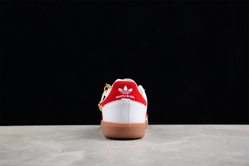 Sporty Rich Originals Samba Og White/Red/Brown 13