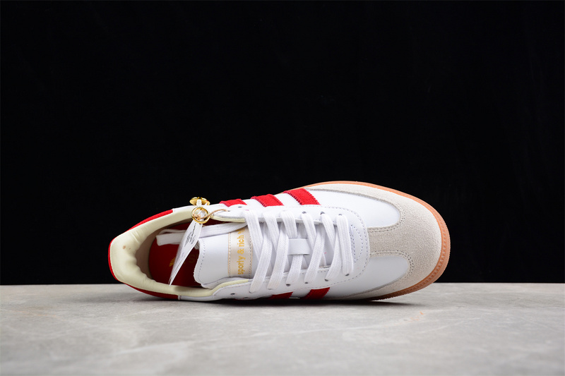 Sporty Rich Originals Samba Og White/Red/Brown 17