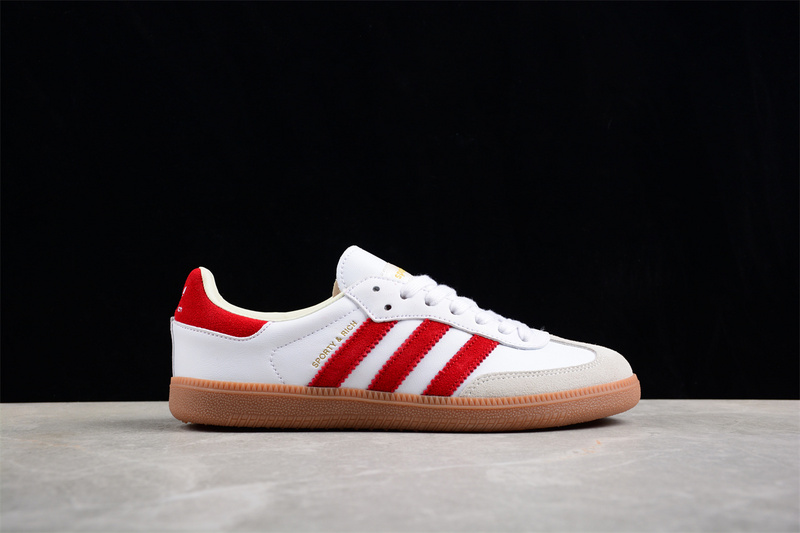 Sporty Rich Originals Samba Og White/Red/Brown 23