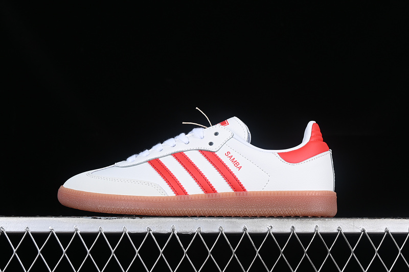 Samba Vegan Og Cloud White/Solar Red/Off White 9