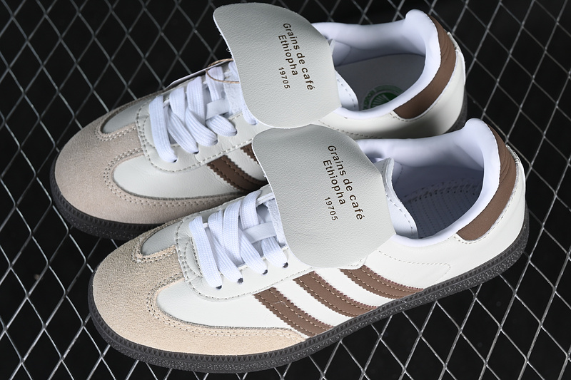 Samba Vegan Og White/Black/Brown 19