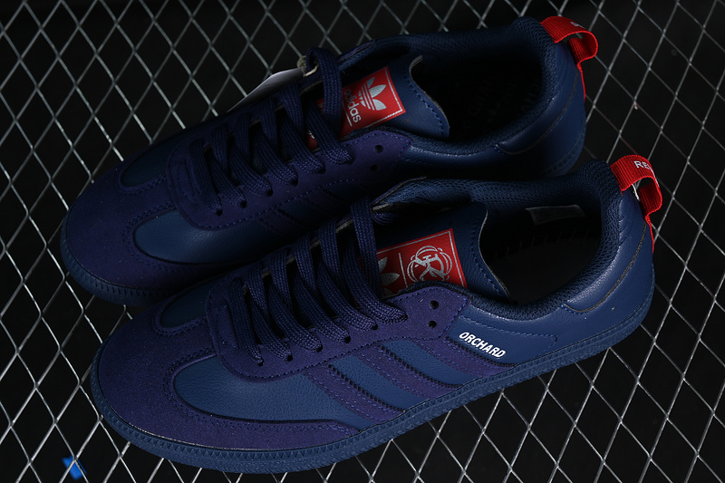 Samba Vegan Blue/Purple/Red 3