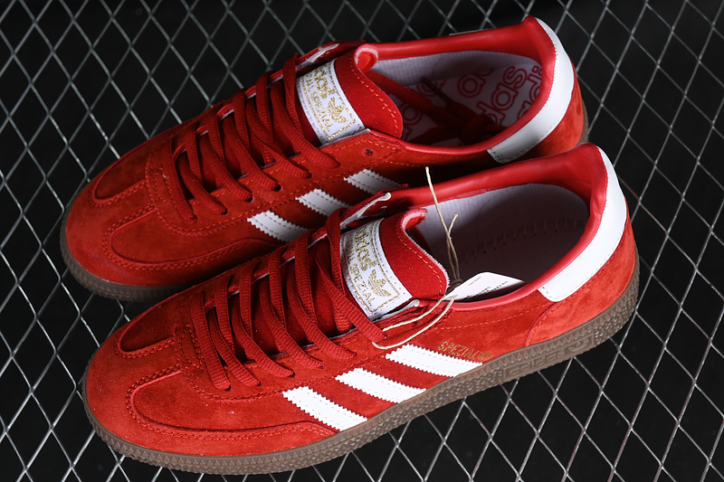 Handball Spezial White/Brown/Red 21