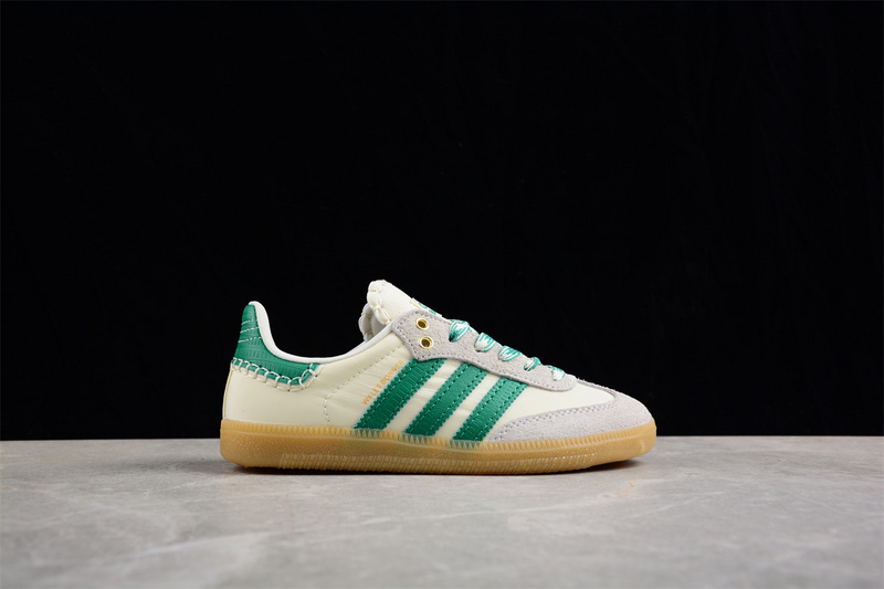 Wales Bonner X Samba Cream White/Bold Green/Easy Yellow 9