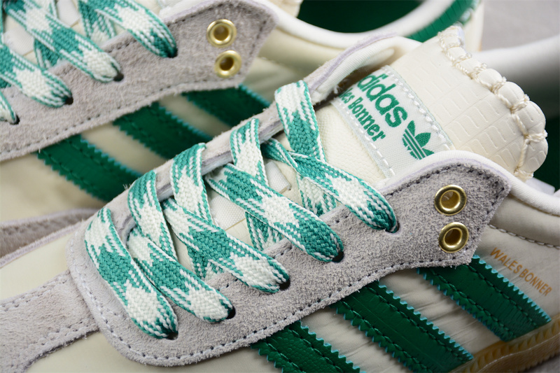 Wales Bonner X Samba Cream White/Bold Green/Easy Yellow 19