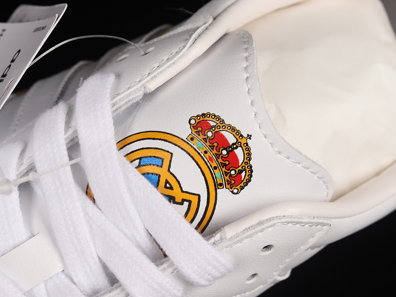 Real Madrid X Samba Team Shoes Cloud White/Cloud White/Gum 25