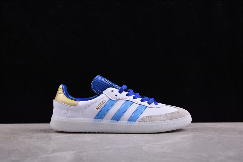 Samba Messl White/Lucid Blue/Blue Burst/Gold 17