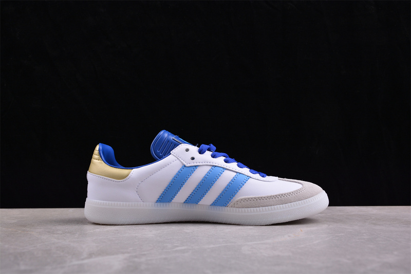 Samba Messl White/Lucid Blue/Blue Burst/Gold 21