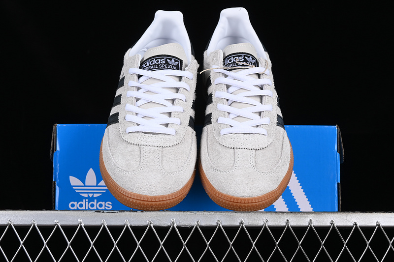 Handball Spezial White/Grey/Black/Brown 5