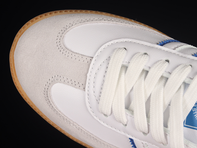 Samba Shoes Cloud White/Lucid Blue/Gum 7