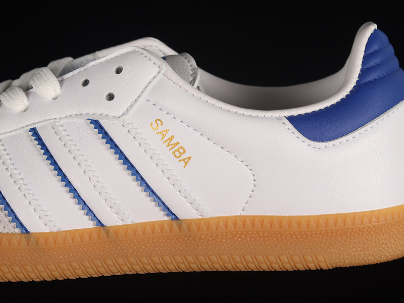 Samba Shoes Cloud White/Lucid Blue/Gum 27