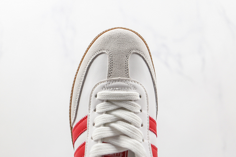 Samba Vegan Og Shoes Footwear White/Scarlet/Gum 3