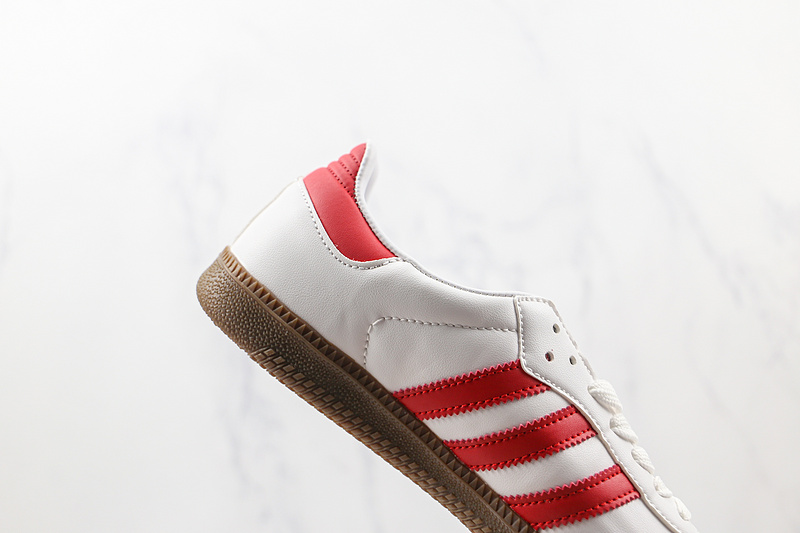 Samba Vegan Og Shoes Footwear White/Scarlet/Gum 5