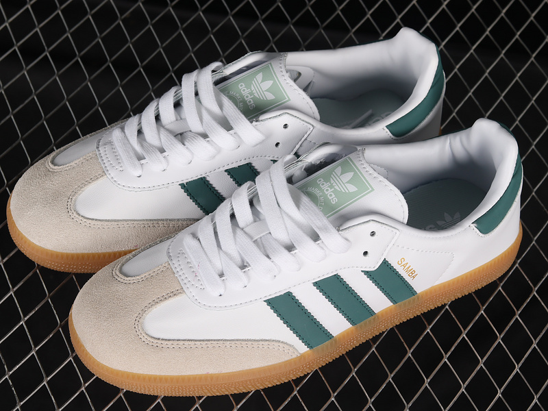 Samba Og Shoes Cloud White/Collegiate Green/Vapour Green 13