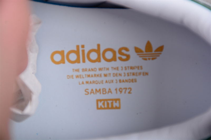 Kith X Samba Og Classics Program White/Fairway/Gold 25