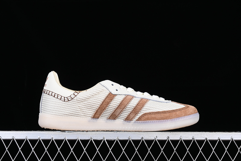 Adidas Wales Bonner X Samba Cream White/Brown/Crea White 3