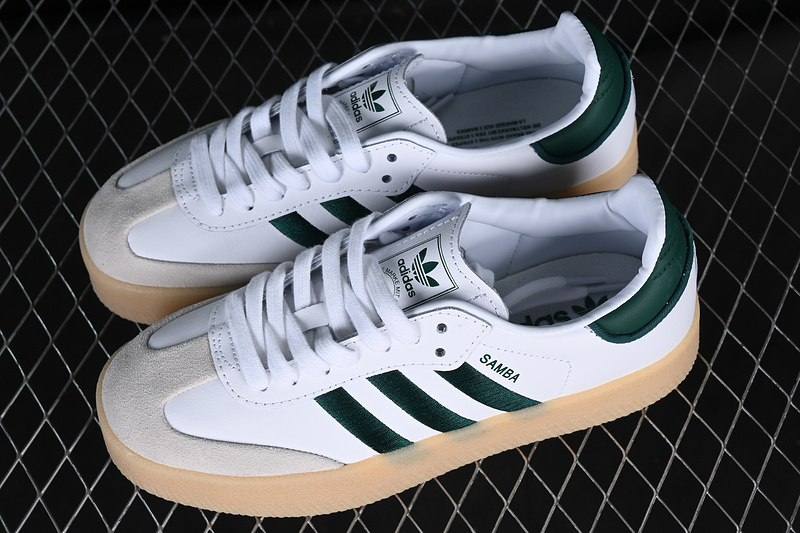 Samba Vegan White/Black/Green 31