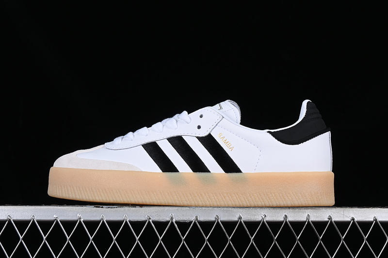 Samba Vegan White/Black/Brown 3