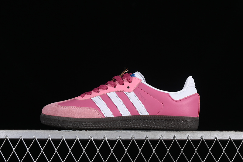 Samba Vegan Og White/Pink/Black 5