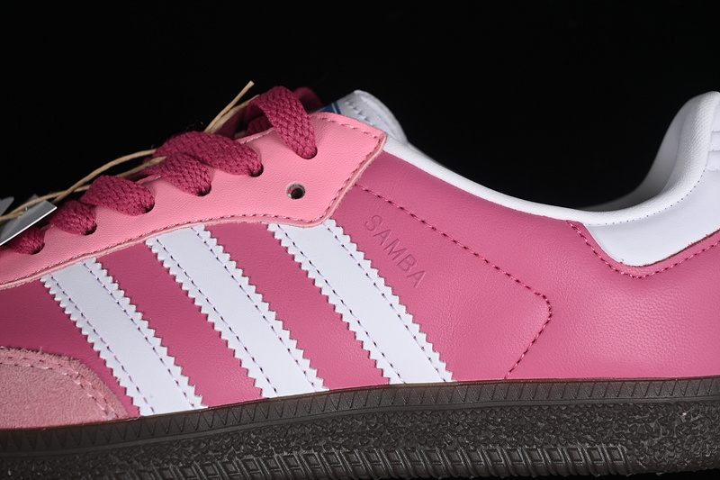 Samba Vegan Og White/Pink/Black 21