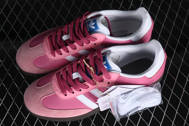 Samba Vegan Og White/Pink/Black 25