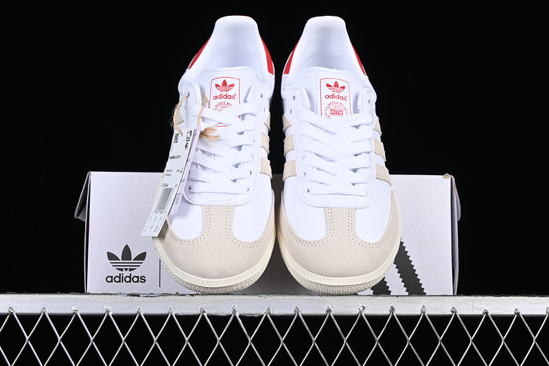 Adidas Kith X Samba Og Classics Program White/Red 9