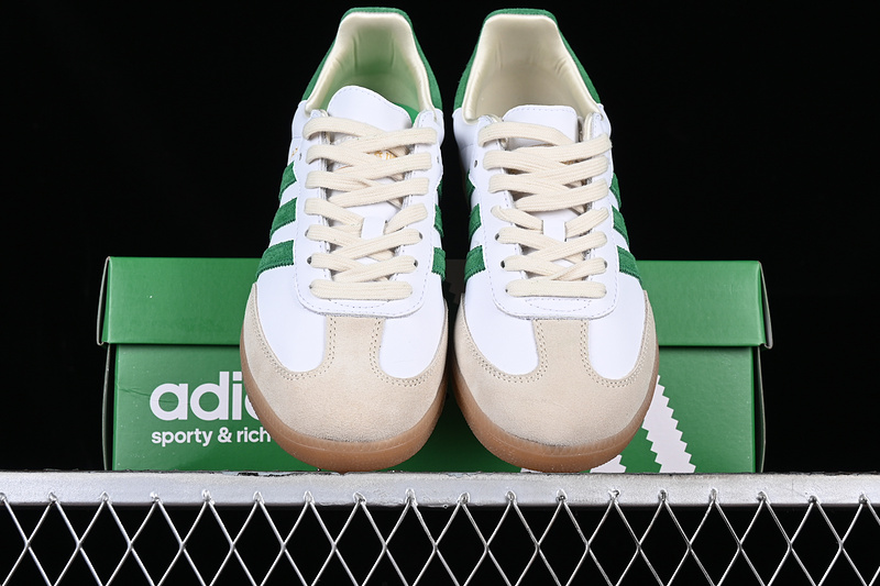 Adidas Samba Og Sporty&Rich White/Green/Brown 13