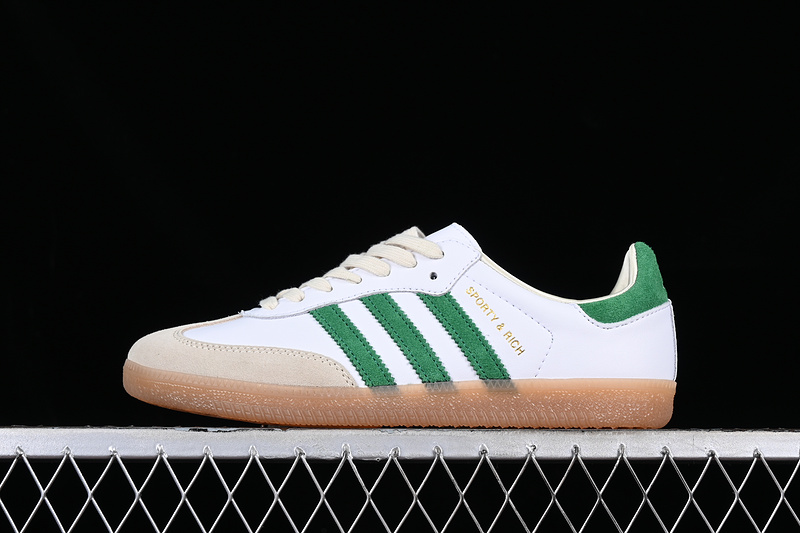 Adidas Samba Og Sporty&Rich White/Green/Brown 29