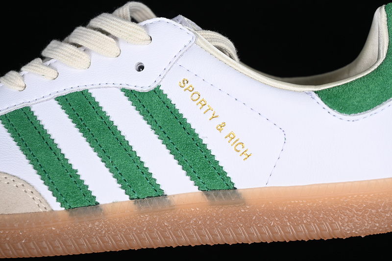 Adidas Samba Og Sporty&Rich White/Green/Brown 31