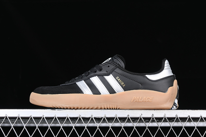 Adidas Palace Puig Samba Black/White/Brown 7