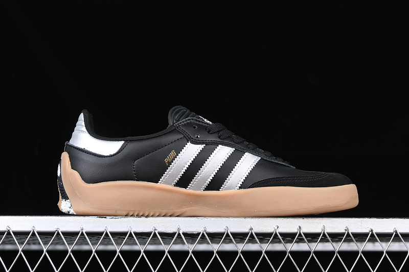 Adidas Palace Puig Samba Black/White/Brown 9