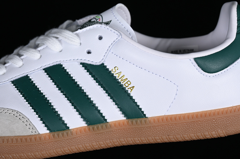 Adidas Mexico X Samba Team Footwear White/College Green/Gum 15