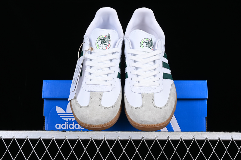 Adidas Mexico X Samba Team Footwear White/College Green/Gum 21