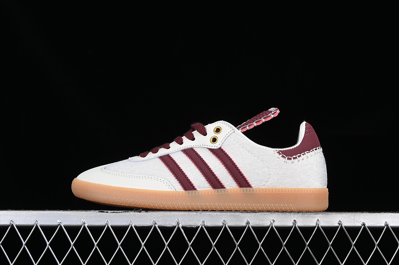 Wales Bonner Samba White/Grey/Red/Brown 29