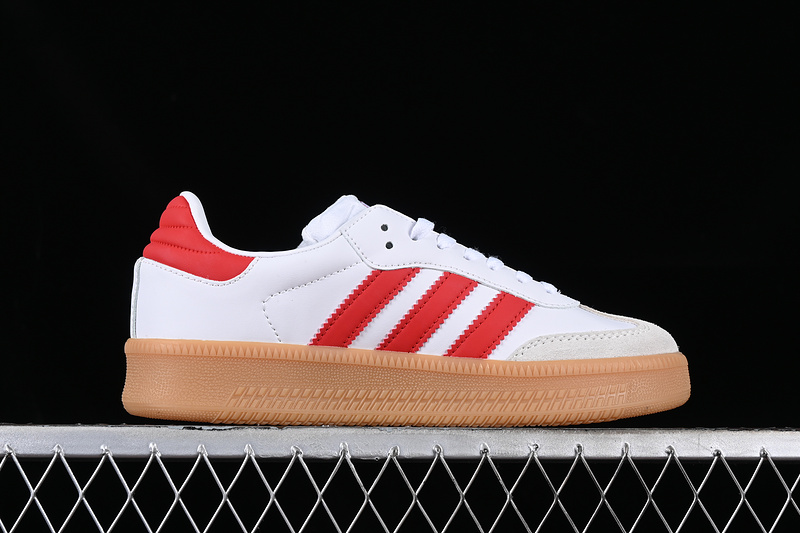 Samba Xlg White/Red/Brown 29