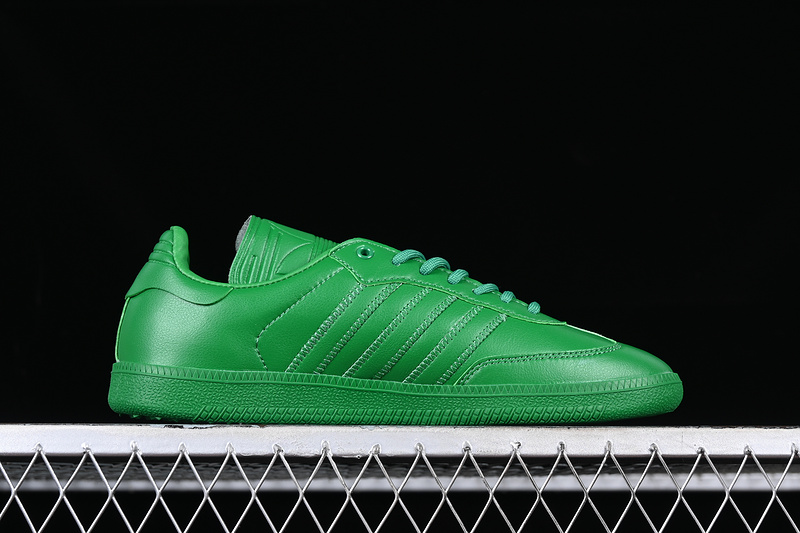 Adidas Pharrell X Samba Human Race Green/Green/Green 29