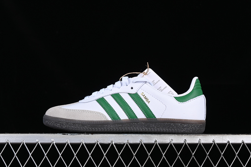 Samba Vegan Og White/Grey/Green/Black 3