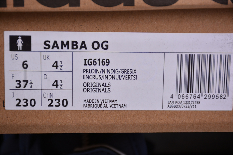 Samba Og Preloved Ink/Night Indigo/Grey 11