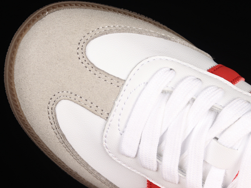 Samba Vegan Og Footwear White/Scarlet/Gum 29