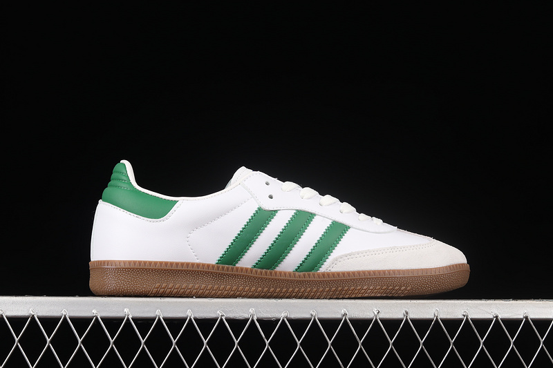 Samba Og Shoes Footwear White/Green/Brown 9