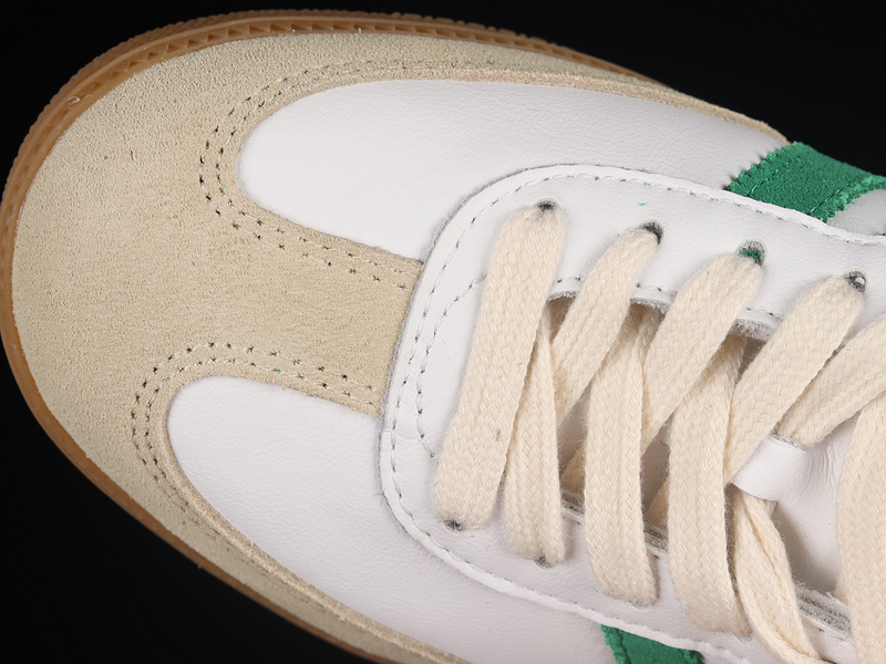 Sporty & Rich X Samba Og Cloud White/Green/Gum 3