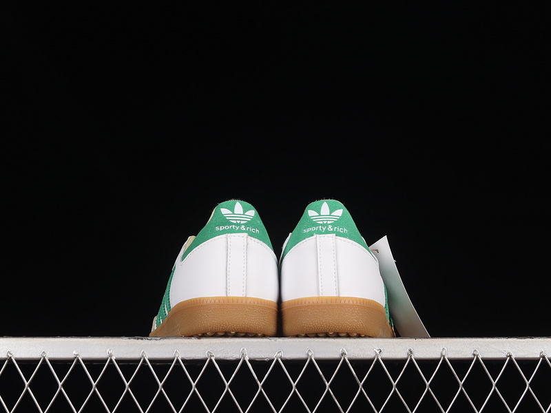 Sporty & Rich X Samba Og Cloud White/Green/Gum 7