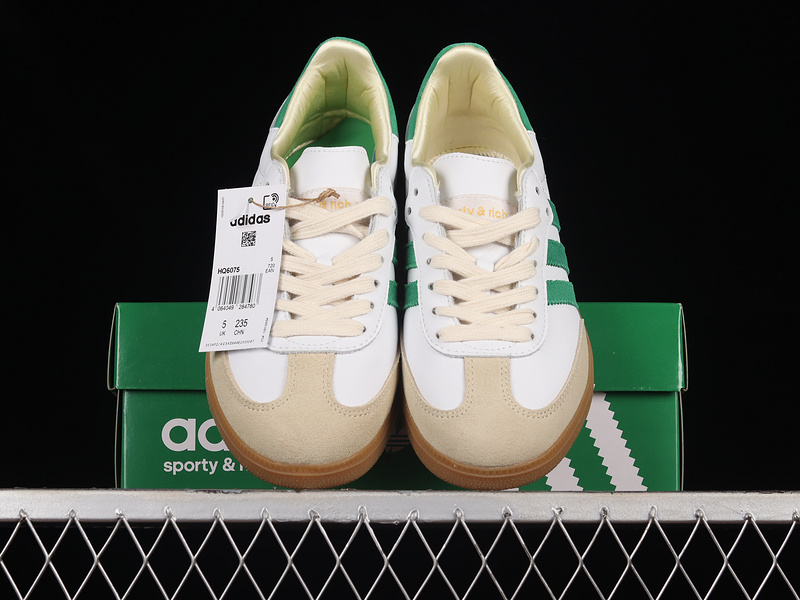 Sporty & Rich X Samba Og Cloud White/Green/Gum 9