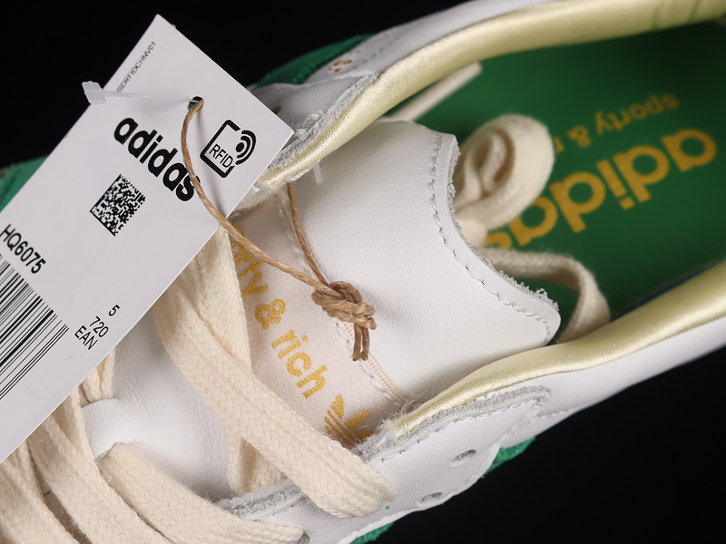 Sporty & Rich X Samba Og Cloud White/Green/Gum 25