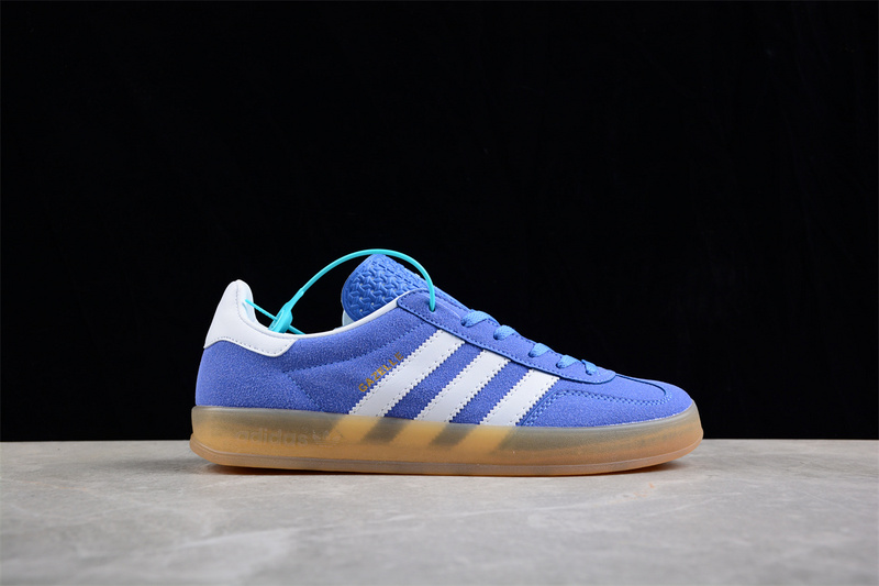 Adidas Originals Gazelle Indoor Blue/White/Fusion Gum 3