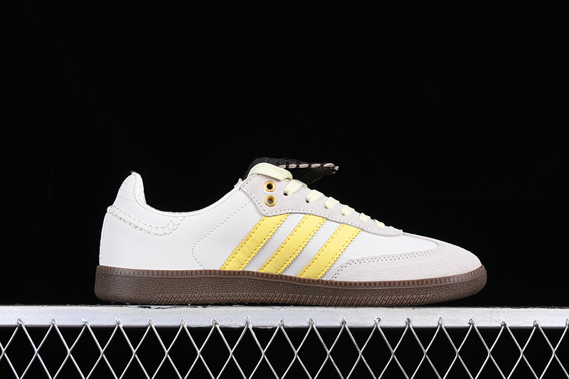 Adidas Wales Bonner X Samba Brown/Ecru Tint/Aluminum Yellow 7