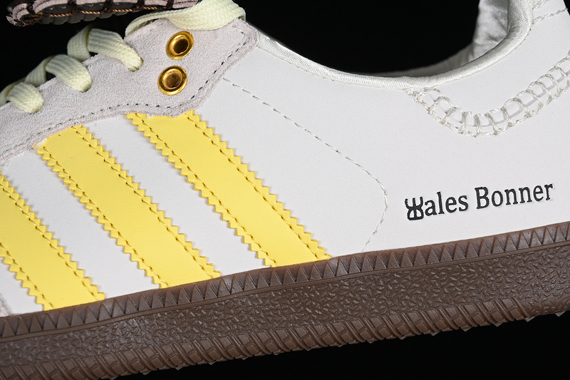 Adidas Wales Bonner X Samba Brown/Ecru Tint/Aluminum Yellow 9