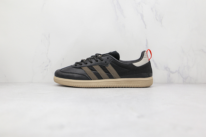 Samba Og Shoes Core Black/Dark Grey/Beige 7