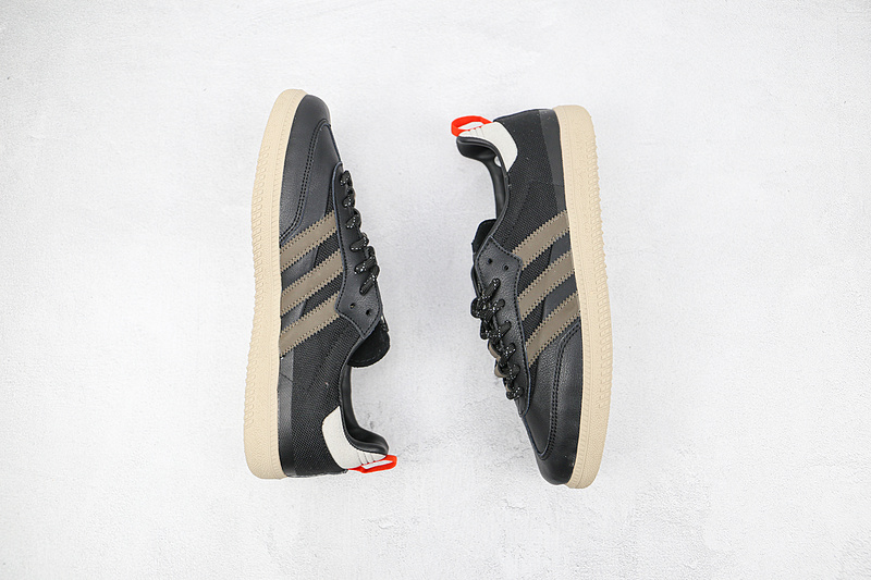 Samba Og Shoes Core Black/Dark Grey/Beige 11